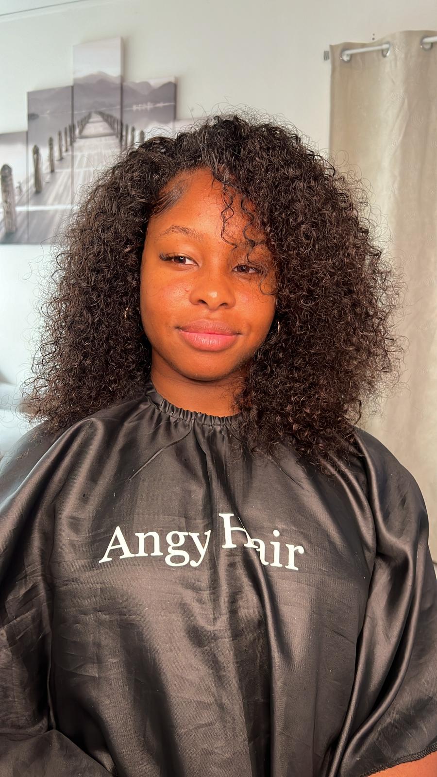 Tissage Burmess hair curly