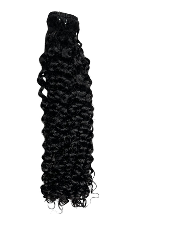 Virgin hair curly