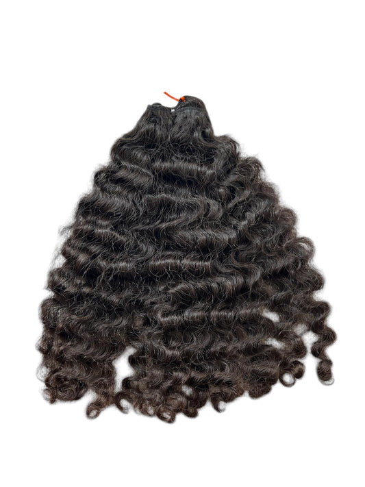 Tissage Burmess hair curly